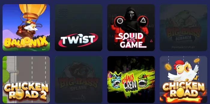 Viu-Viu Casino games